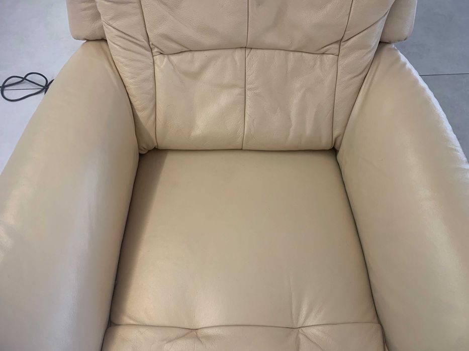Hukla skórzany fotel z super masażem