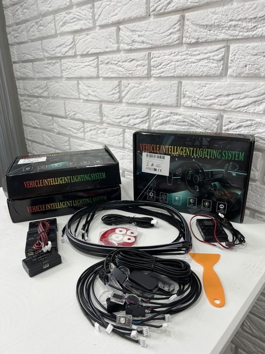 Ambient Light LED підсвітка салону авто  Rgb  18 в 1