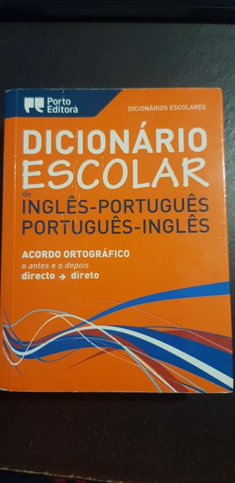 Dicionário Escolar Inglês Português