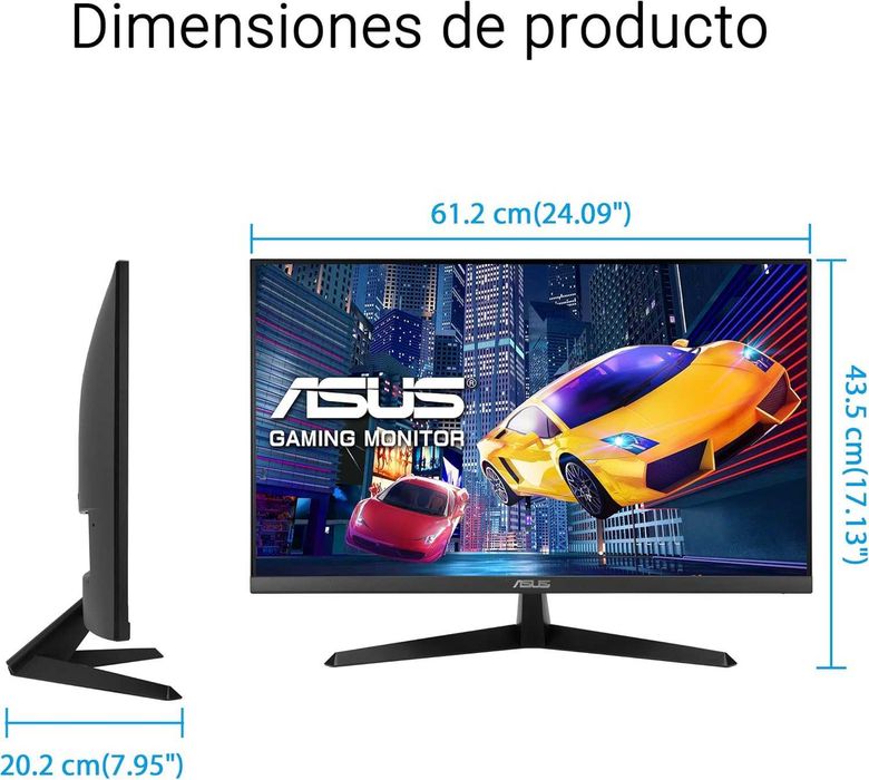 ASUS VY279HGR- Monitor Eye Care Gaming IPS FHD de 120Hz de 27"