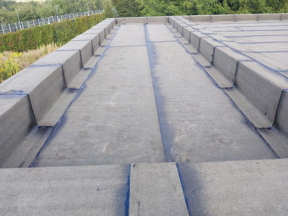 Krycie dachu papą termozgrzewalną
