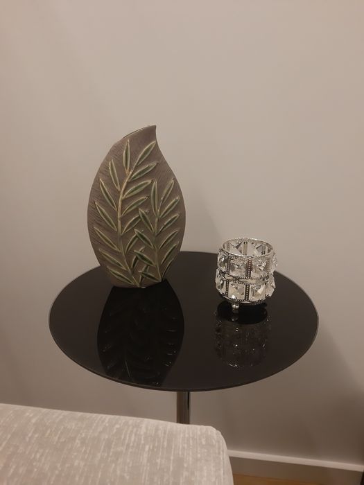 Jarro palmeiras em loiça