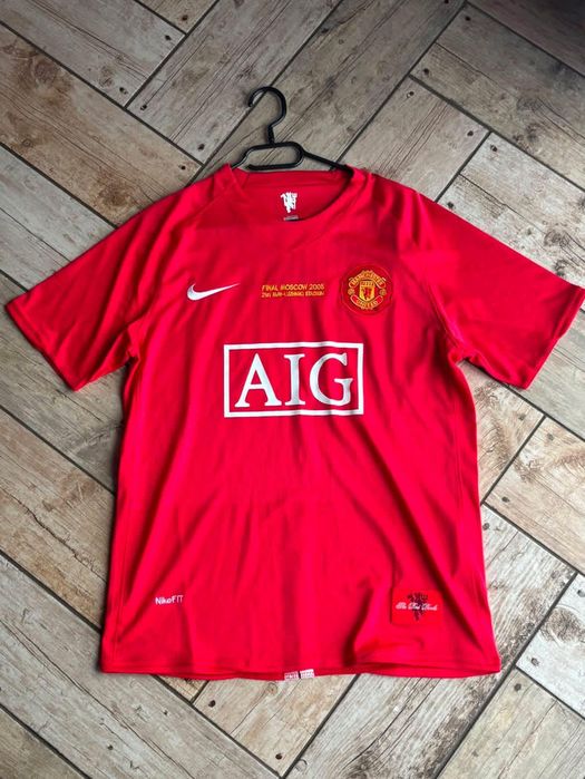 Koszulka Retro Manchester United 2007/08 Finał Moskwa 2008 UCL