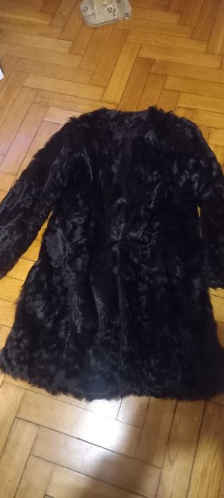 Przepiękne futro z kozy  kaszmirskiej  XL