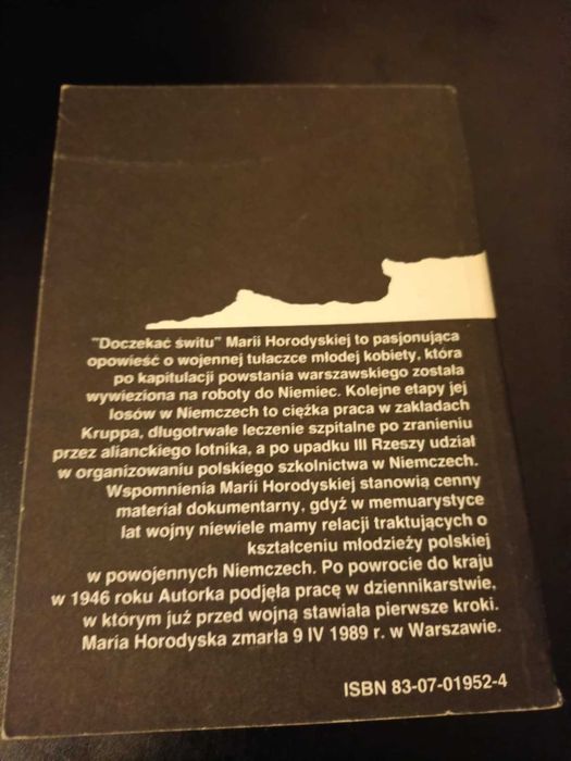 Doczekać świtu - Maria Horodyska