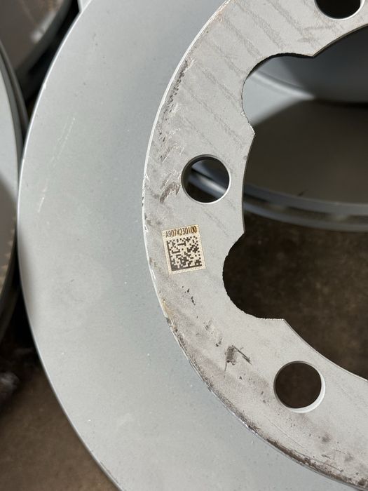 Диск гальмівний тормозной спрінтер спарка двухкатковий Sprinter W906 7