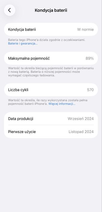 Sprzedam iPhone 16 Pro 256GB White Titanium