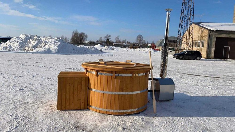 Balia Ogrodowa Bania Kąpielowa Beczka Gorąca od Producenta z Litwy