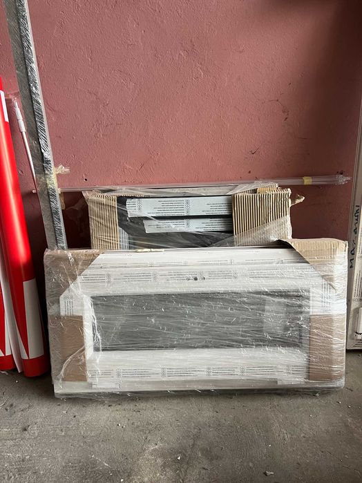 okno pcv kolor biały