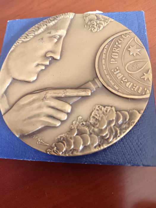 Medalha em bronze sociedade portuguesa de nunismatica
