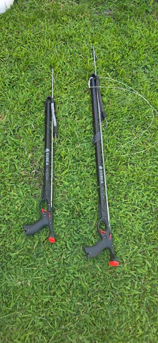 Kit completo de pesca submarina / caça submarina, em excelente estado, com apenas 4 idas à água.
