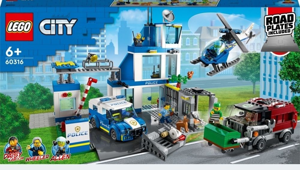LEGO City 60316 Posterunek policji nowy!!!