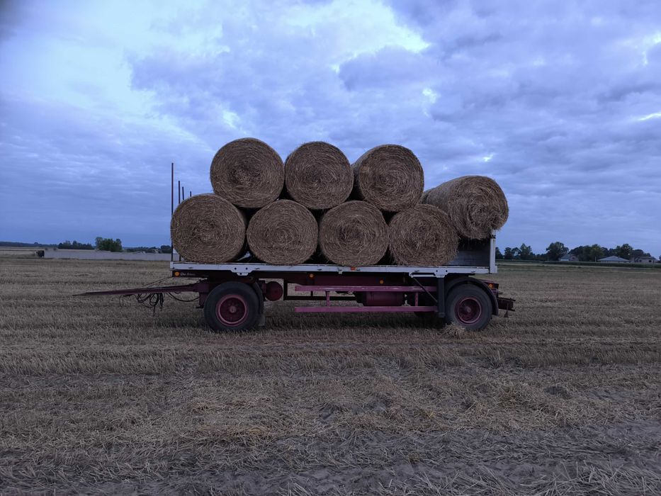 Przyczepa do balotów srzyniopalet,wywrotki Zarejestrowana i Opłacona