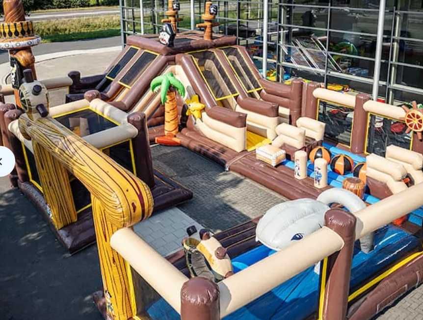 Insuflável Profissional Parque Pirata (Como Novo)