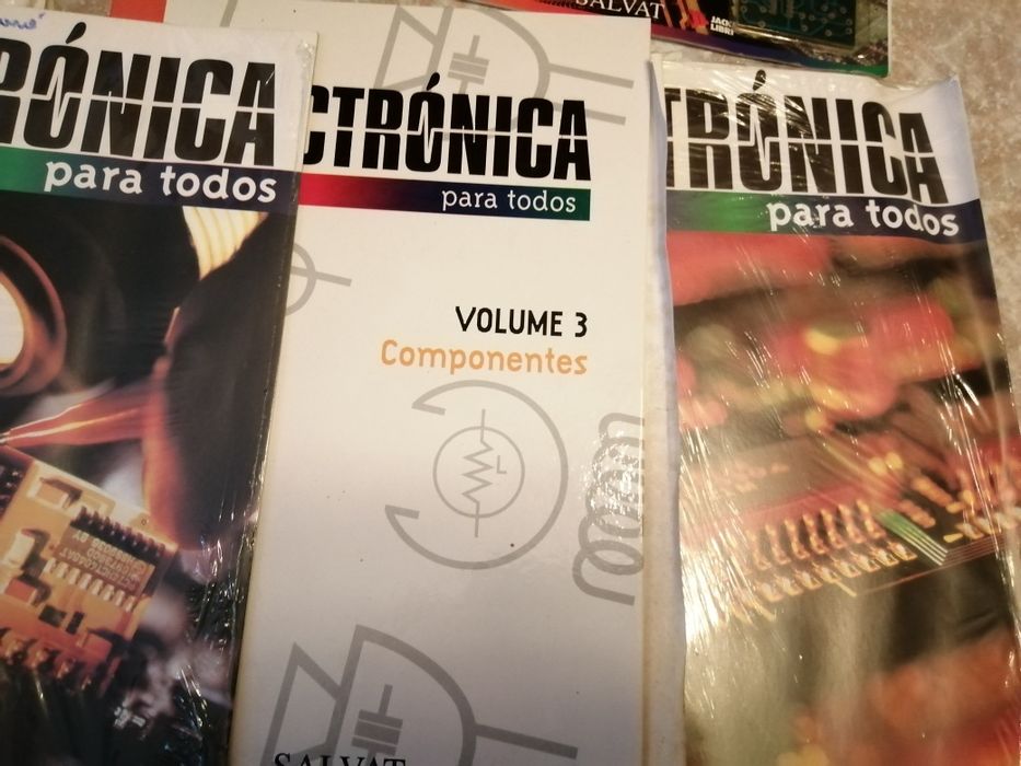 3 volumes de electrónica para.