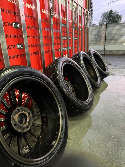 Диски ковані SLIK R16 з новою гумою літо / ET38 / 4x114.3 / DIA-67.1