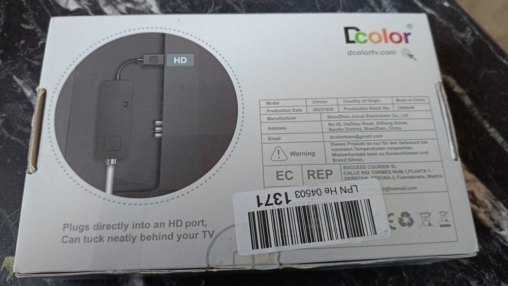 Tuner DVB-S/S2 TV Stick