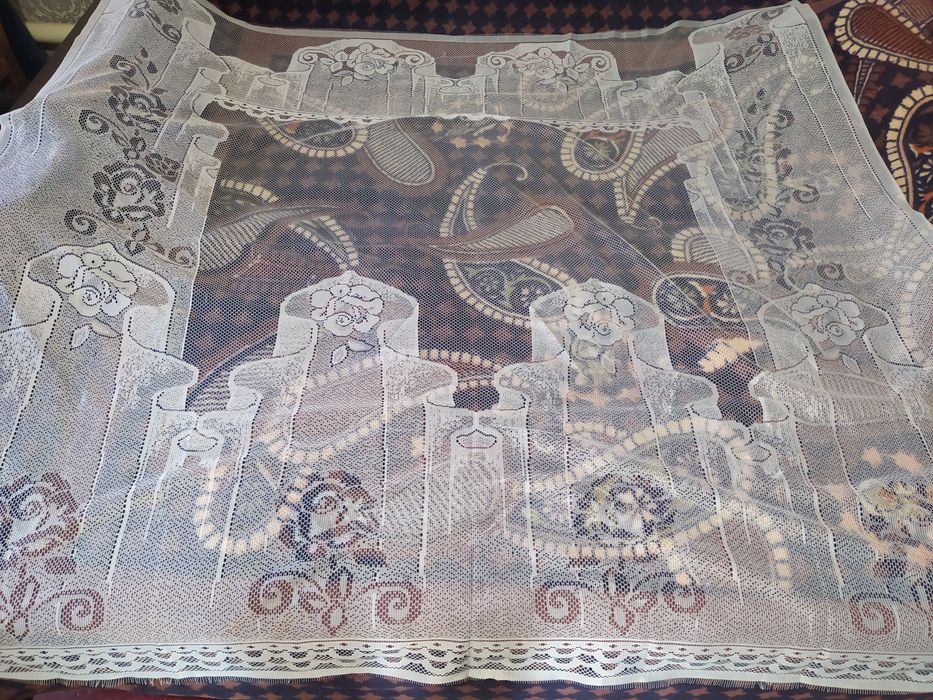 Новая белоснежная гардина