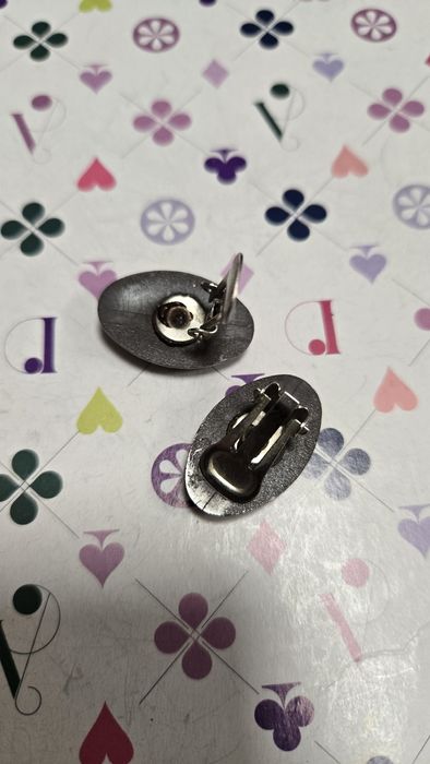 Klipsy vintage lekkie