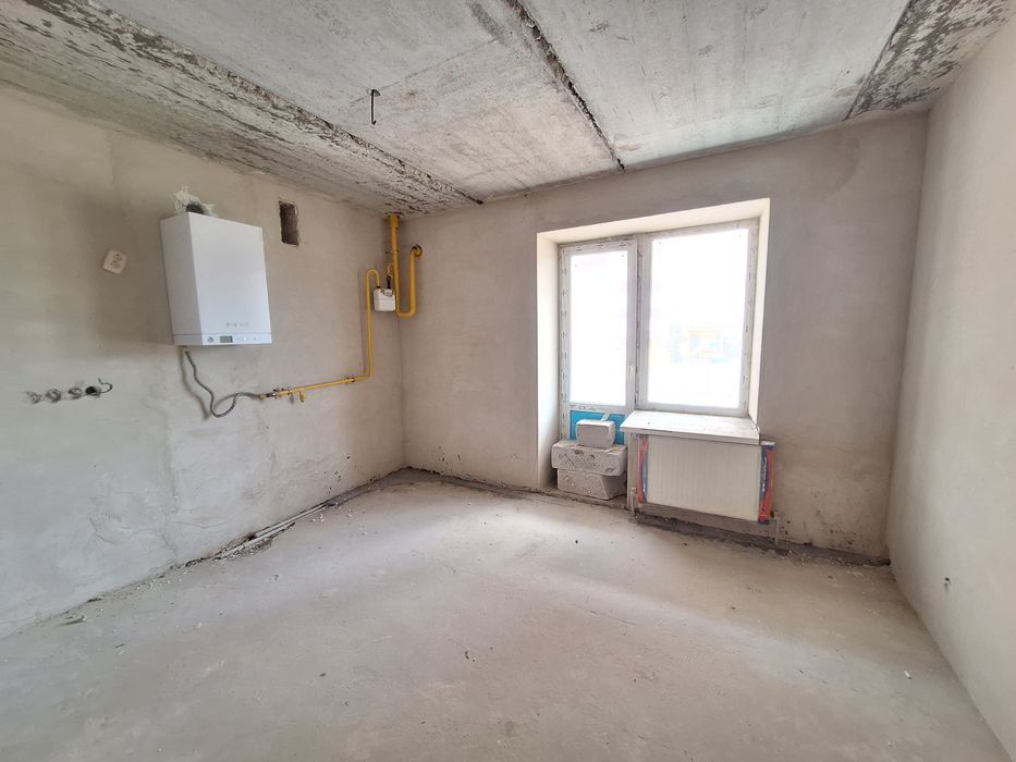 1-кімнатна 52 м з індивід ГАЗ  опаленням на вул. НОВА 31-Б в Борисполі