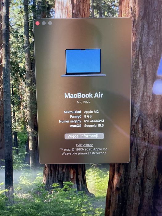 Macbook Air M2 midnight