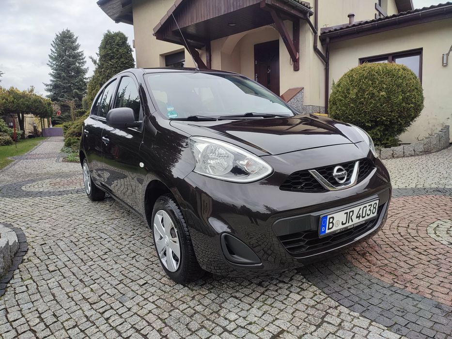 Nissan Micra 1,2 . Pb  2017r * Klima  *Serwis * Zadbana !