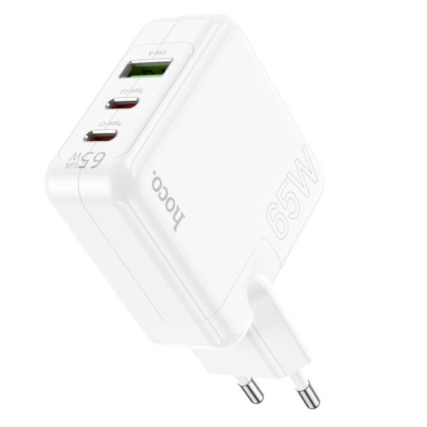 Мощное Зарядное Устройство Носо C115А / PD65W / QC3.0 / 2Type-C + USB