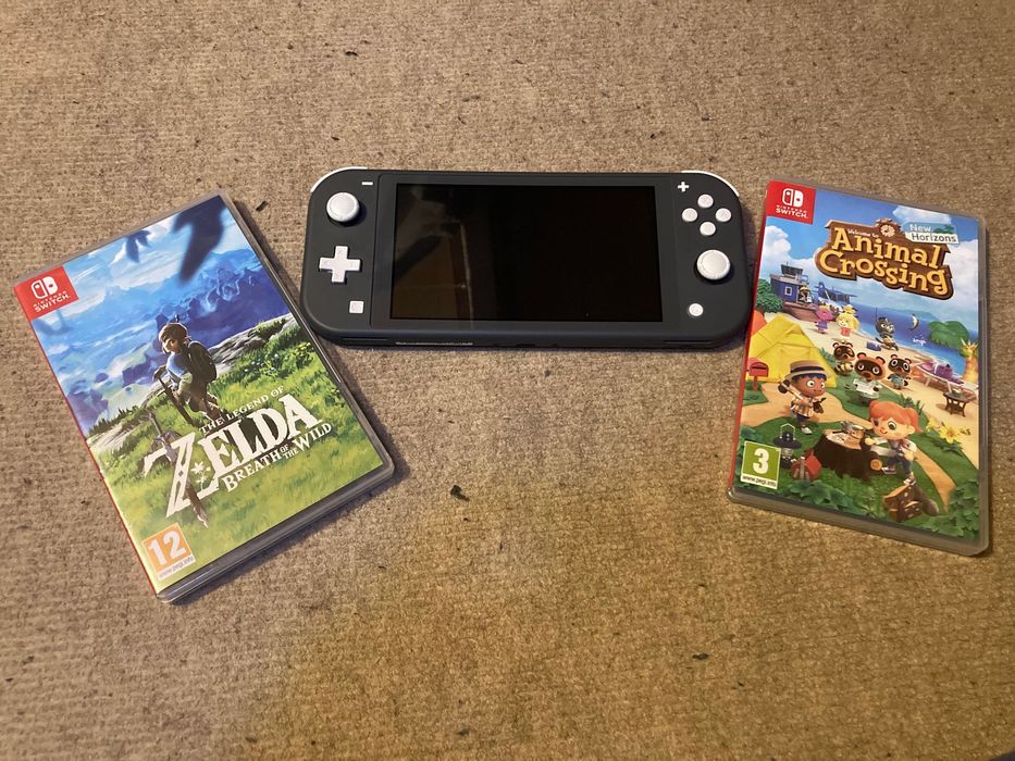 Nintendo Switch lite + Jogos