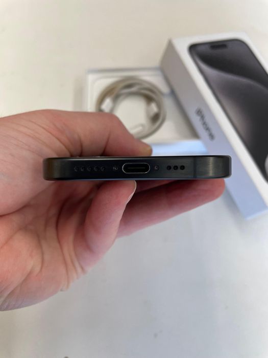 iPhone 15 Pro Titanium Black  128Gb