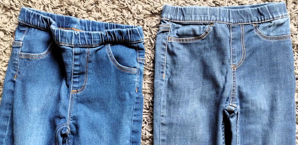Conjunto 2 Calças Ganga H&M / MO Menina 7-8 Anos