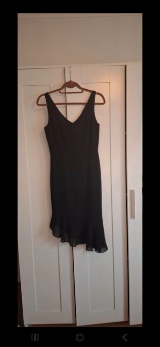 Vestido cerimónia preto vintage