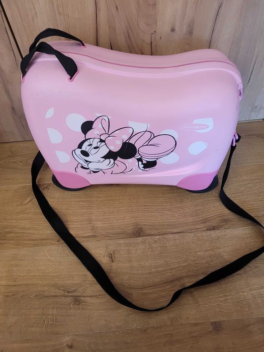 Samsonite Twarda kabinowa Walizka dziecięca Disney Dreamrider Różowy Myszka.