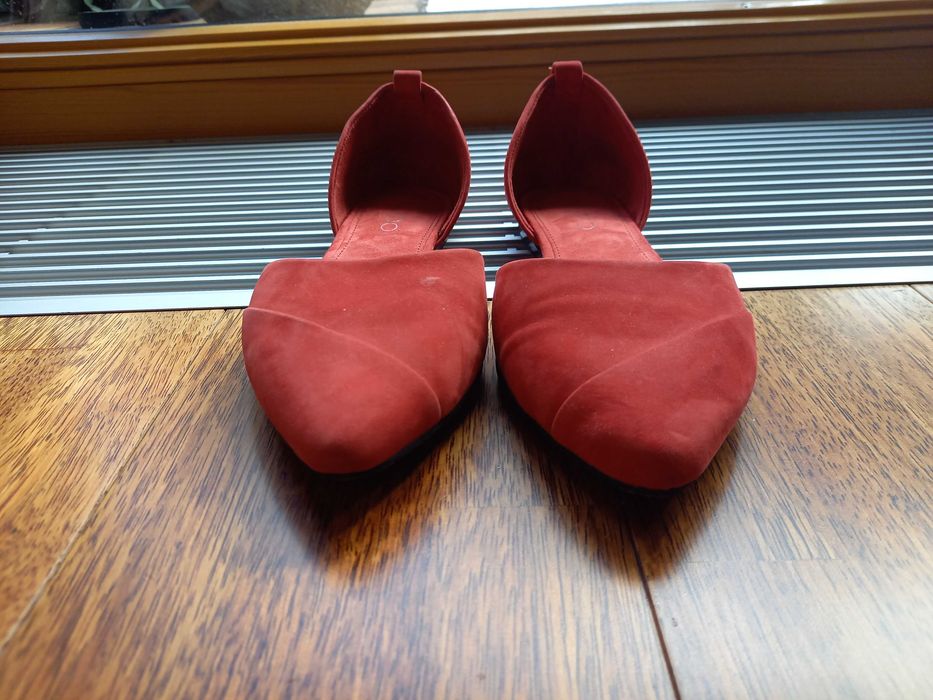 Aldo - Płaskie buty zamszowe