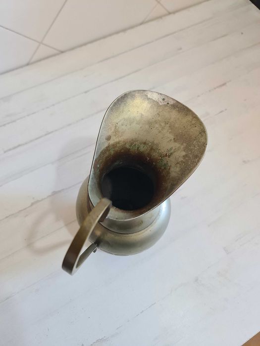 Jarra Vintage Alpaca 10 Prateada / Antique Nickel Silver Pitcher Jarro