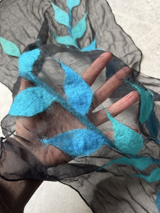 Issey miyake шарф меш mesh japan