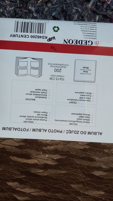 Album szyty10x15/200zdj  z miejscem na opis