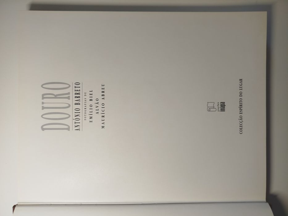 Livro Douro, de António Barreto