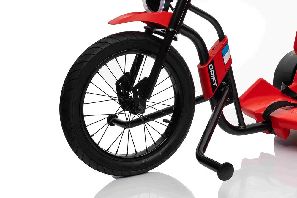 3-8 lat Max 70 KG 24V DRIFTUJĄCY Motor motocykl gokart  Czerwony