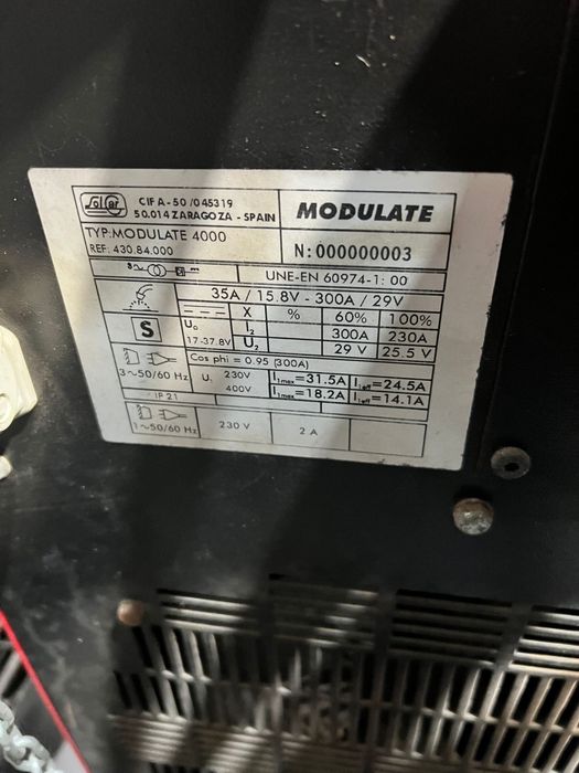 Máquina de soldadura profissional GalaGar