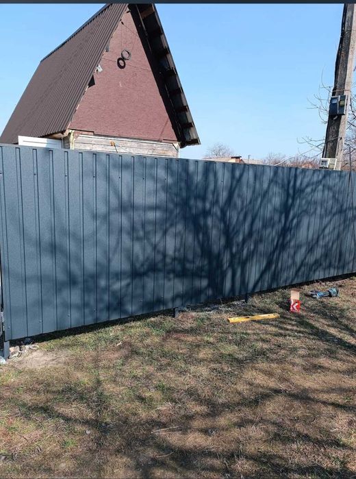 Покрівельні та фасадні матеріали: Профнастил, Металочерепиця, Фальц