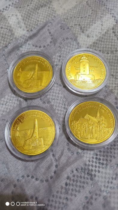 Medale złota polska