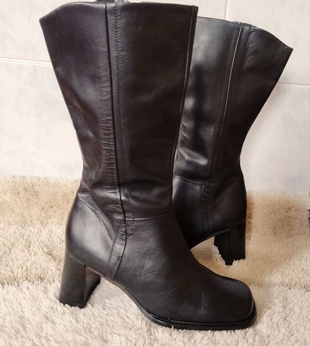 Фірмові шкіряні полусапожки