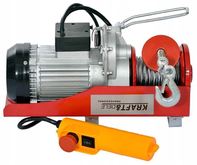 Wyciągarka Wciągarka Elektryczna Linowa 500Kg 230V Zblocze