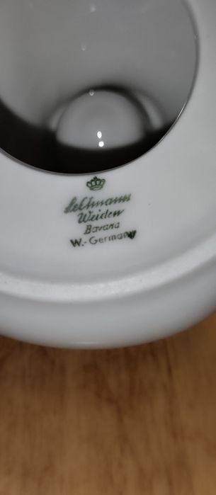 Świecznik biała porcelana Seltmann Weiden Bavaria W. Germanyy.