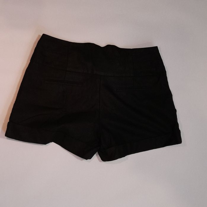 Spodenki krótķie damskie czarne shorty S Orsay