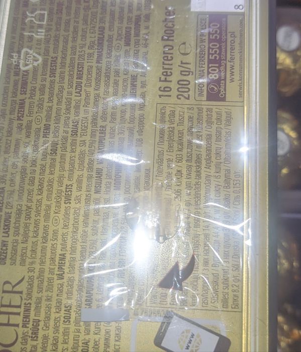 Ferrero Rocher 3*200g trzy opakowania