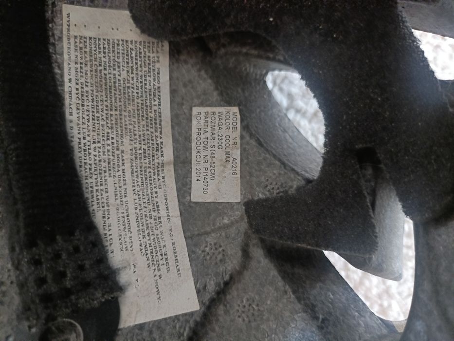 Kask dla chłopca dziewczynki 48-52 Łódź