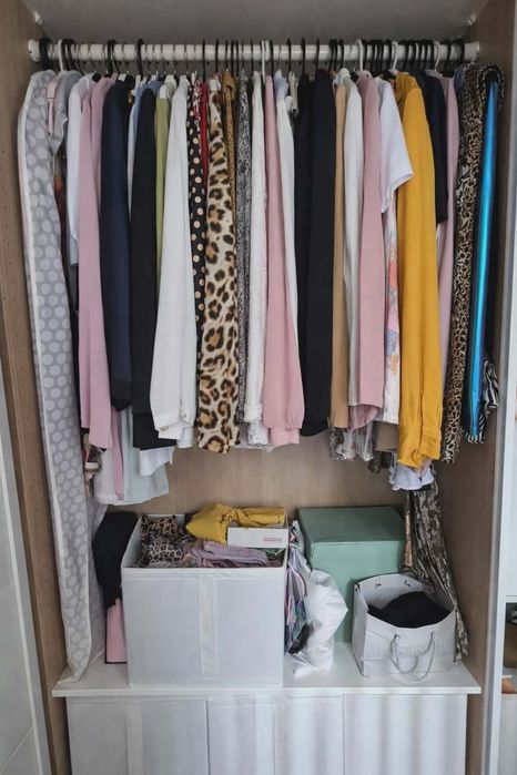 Duża szafa IKEA PAX 200x236 drzwi przesuwne + lustro – bardzo dobry st