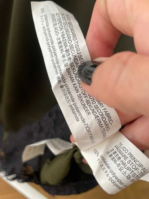 Stradivarius sukienka khaki czarna koronka bieliźniana mini S 36 M 38