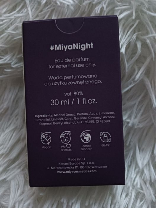 Woda perfumowana #MiyaNight, 30 ml
